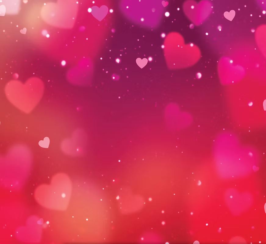 Bokeh Hearts